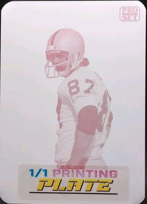 DAVE CASPER 2024 Leaf Collective Pro Set PRINTING PLATE SP #1/1 of Raiders Ghost