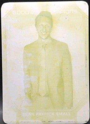 SEAN PATRICK SMALL 2024 Goodwin Champions PRINTING PLATE #1/1 Larry Bird Celtics
