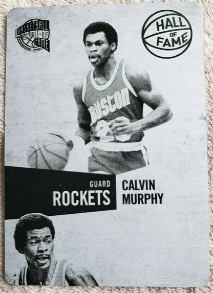 CALVIN MURPHY 2009-10 Panini Hall of Fame Monikers PRINTING PLATE #1/1 Rockets