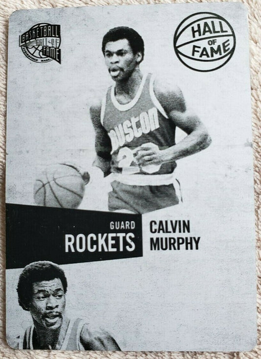 CALVIN MURPHY 2009-10 Panini Hall of Fame Monikers PRINTING PLATE #1/1 Rockets