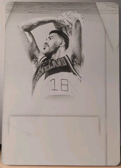 JOHN HOT ROD WILLIAMS 2013-14 National Treasures PRINTING PLATE SP 1/1 Cavs Suns