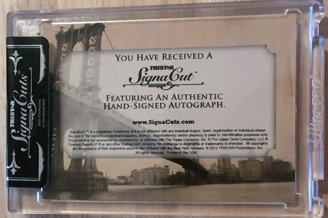 Jose PIRELA Ryan POPE 2012 TriStar SignaCuts Bronx DUAL RC AUTO Red #5/5 Yankees