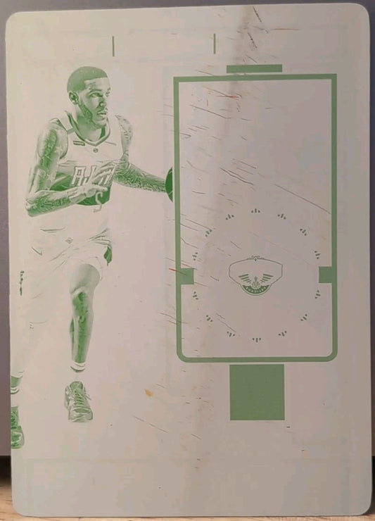 LONZO BALL 2019-20 Panini Contenders Optic PRINTING PLATE SP #1/1 Pelicans Bulls