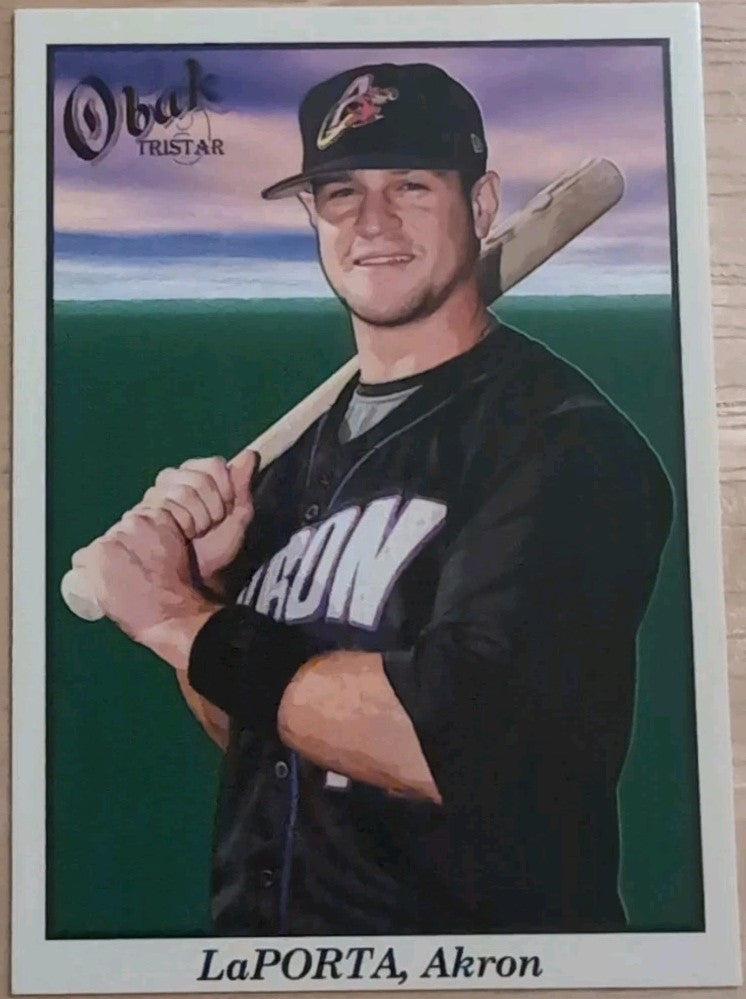 MATT LaPORTA 2009 Tristar PROjections OBAK Preview RC /150 Akron Aeros Cleveland