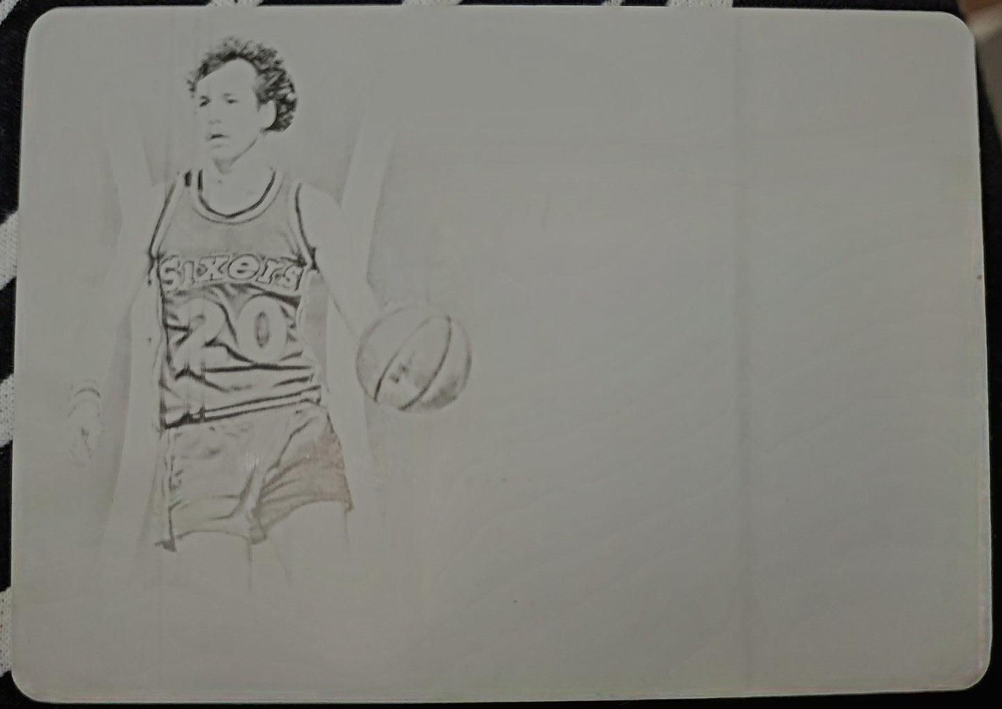 DOUG COLLINS 2018-19 Panini Flawless Excellence PRINTING PLATE #1/1 76ers Bulls
