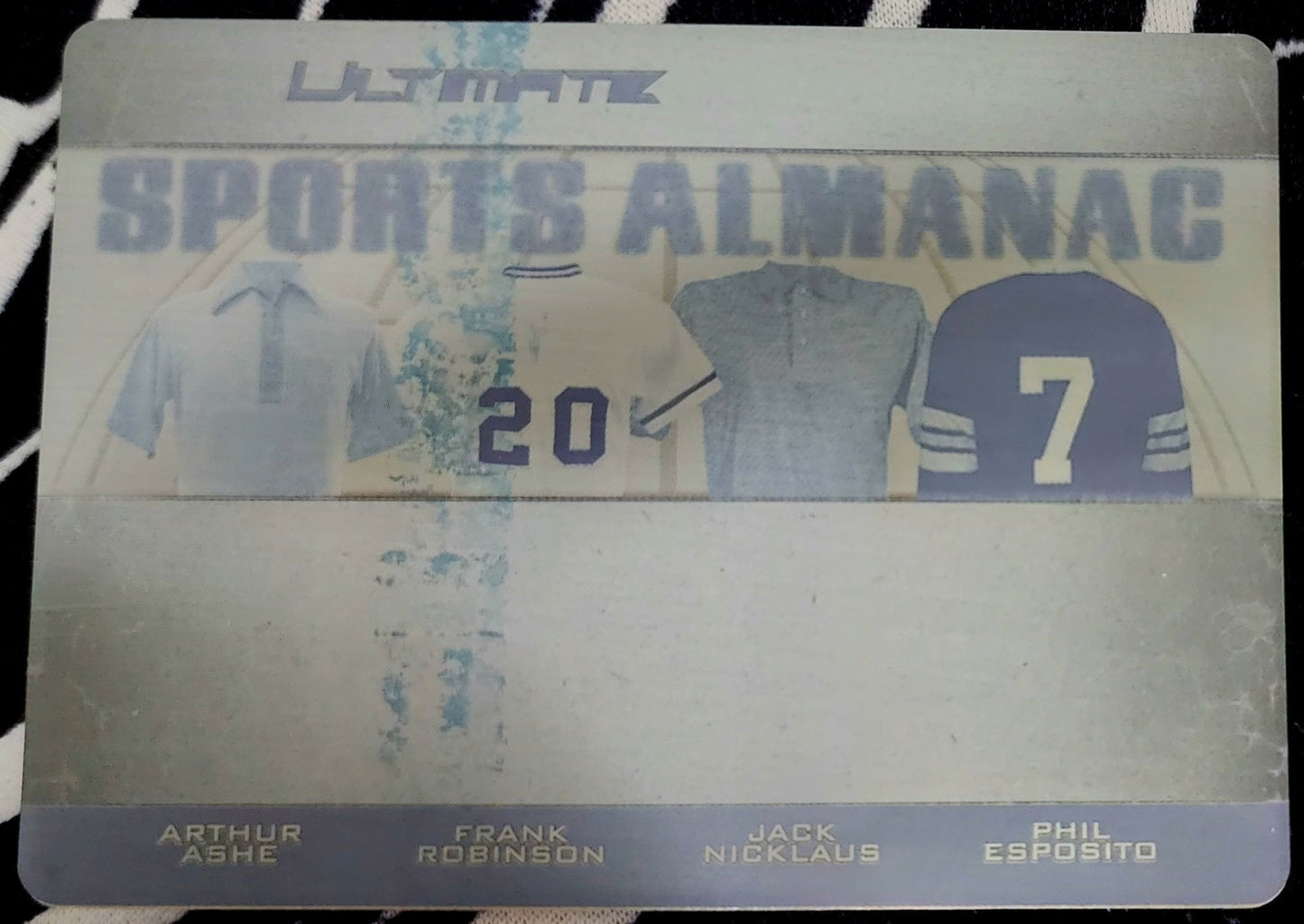Jack NICKLAUS Frank ROBINSON Phil ESPOSITO ASHE 2021 Ultimate PRINTING PLATE 1/1