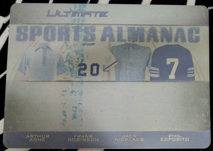 Jack NICKLAUS Frank ROBINSON Phil ESPOSITO ASHE 2021 Ultimate PRINTING PLATE 1/1