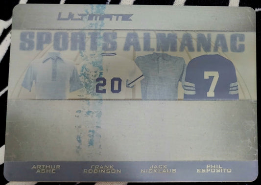 Jack NICKLAUS Frank ROBINSON Phil ESPOSITO ASHE 2021 Ultimate PRINTING PLATE 1/1
