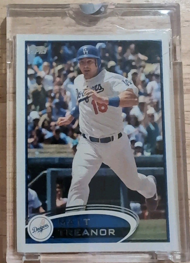 MATT TREANOR 2012 Topps Update Series VAULT BLANK BACK SP #1/1 Dodgers Misty May