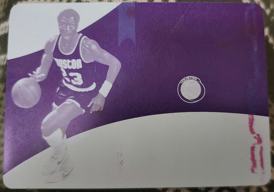 CALVIN MURPHY 2018-19 Panini Immaculate Heralded PRINTING PLATE SP #1/1 Rockets