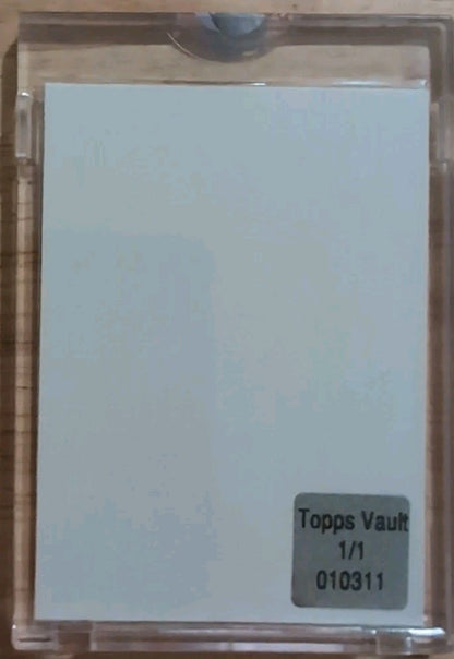 MATT TREANOR 2012 Topps Update Series VAULT BLANK BACK SP #1/1 Dodgers Misty May